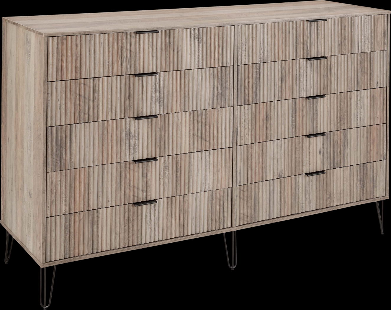 Trimper II Gray Dresser - Thumbnail - Image 1