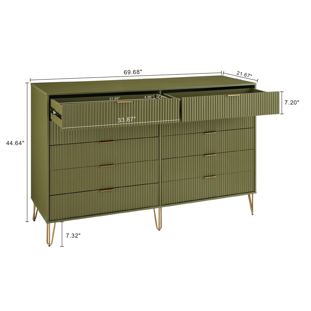 Trimper II Green Dresser - Thumbnail - Image 11