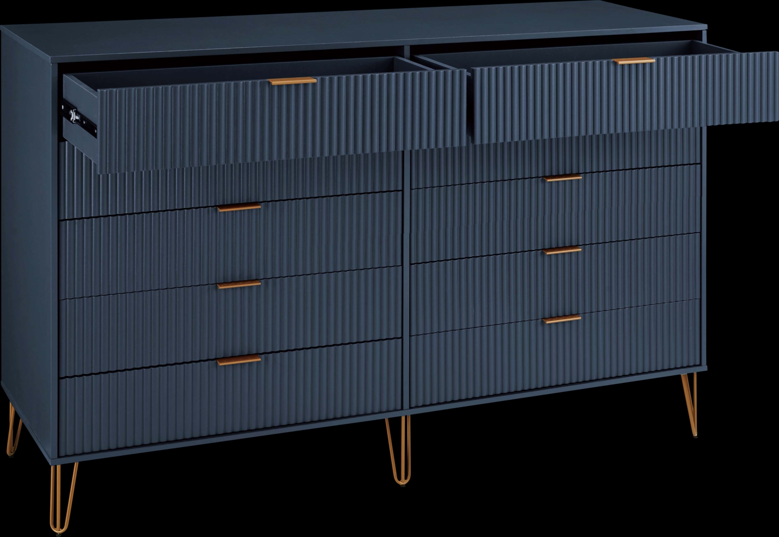 Trimper II Midnight Blue Dresser - Thumbnail - Image 6