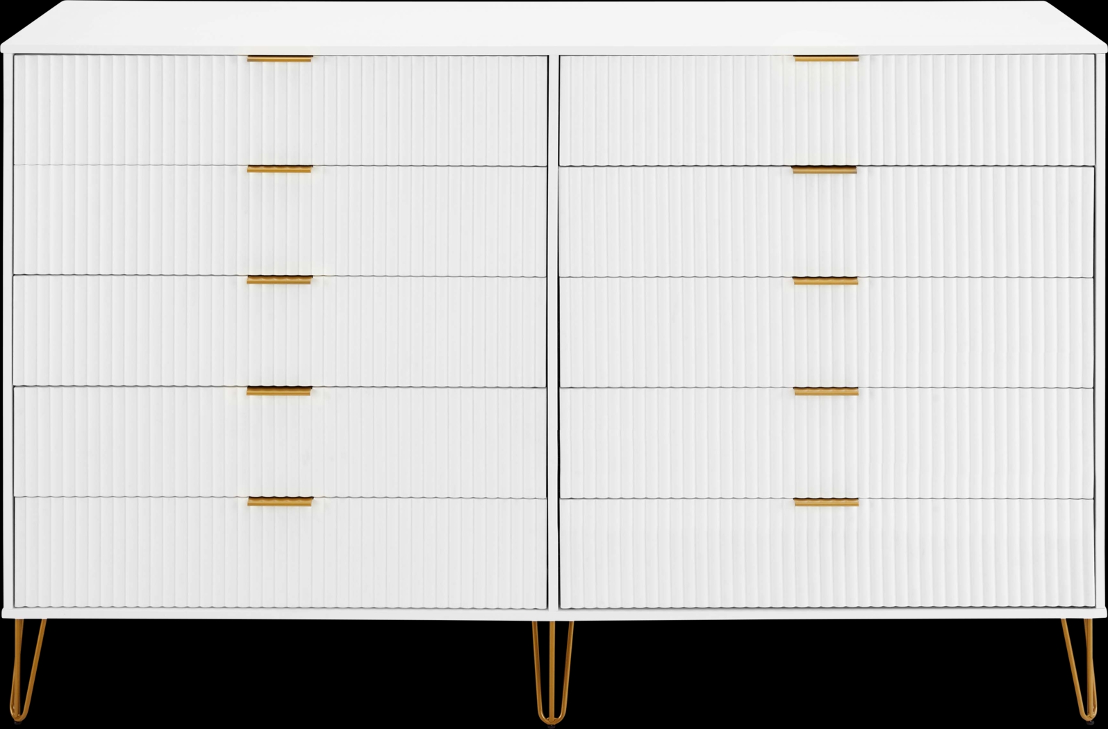 Trimper II White Dresser - Thumbnail - Image 3