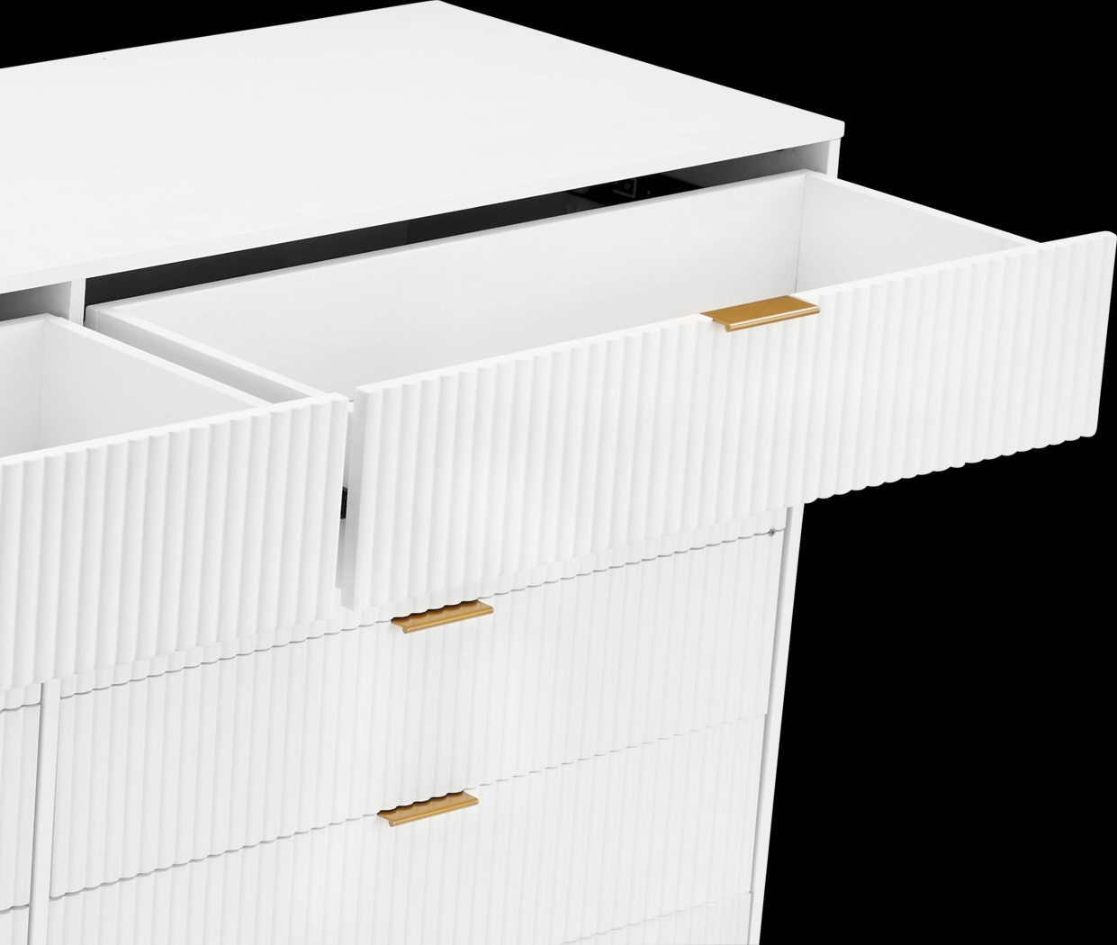 Trimper II White Dresser - Thumbnail - Image 4