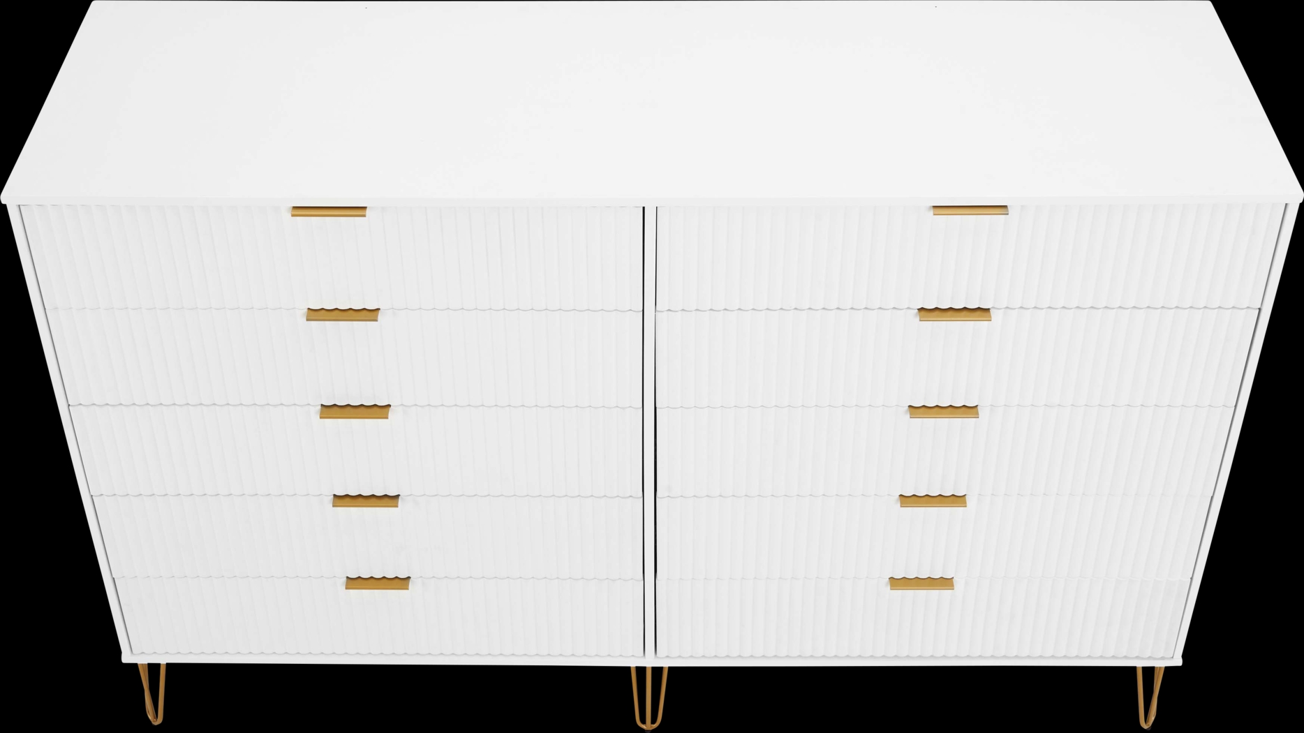 Trimper II White Dresser - Thumbnail - Image 8