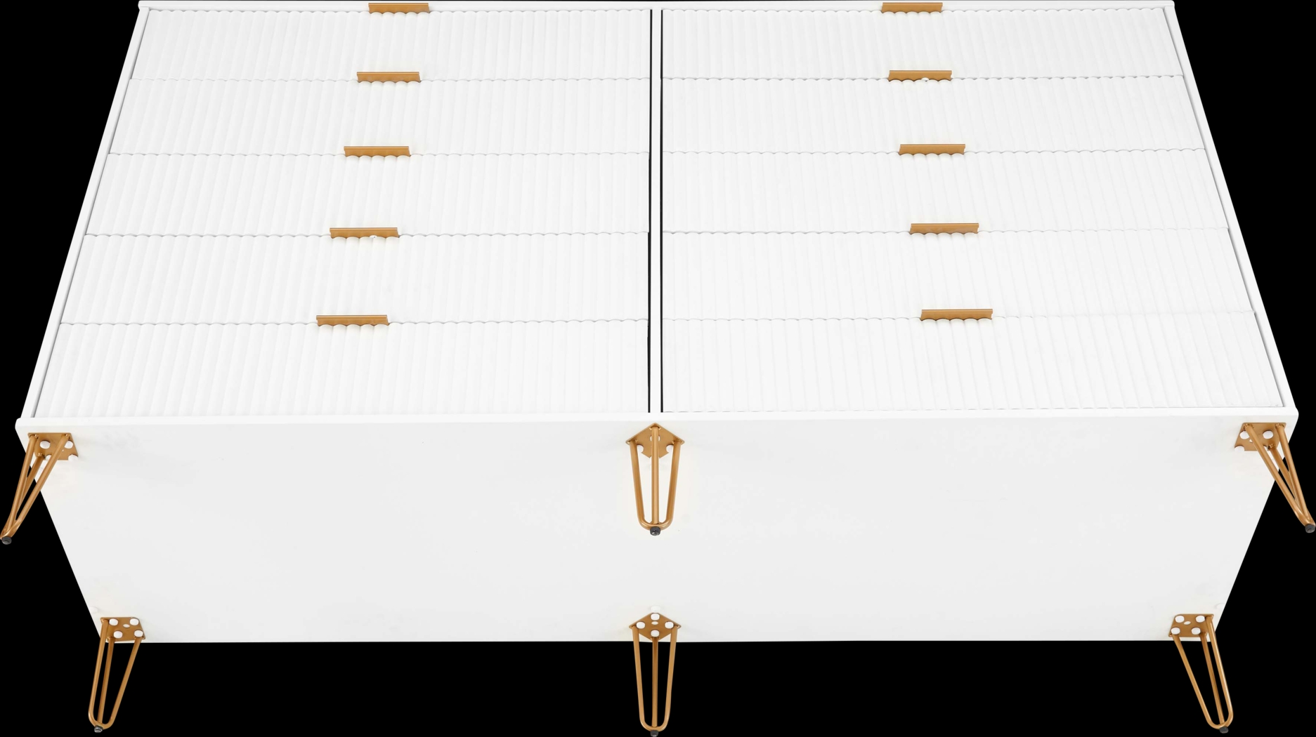 Trimper II White Dresser - Thumbnail - Image 9