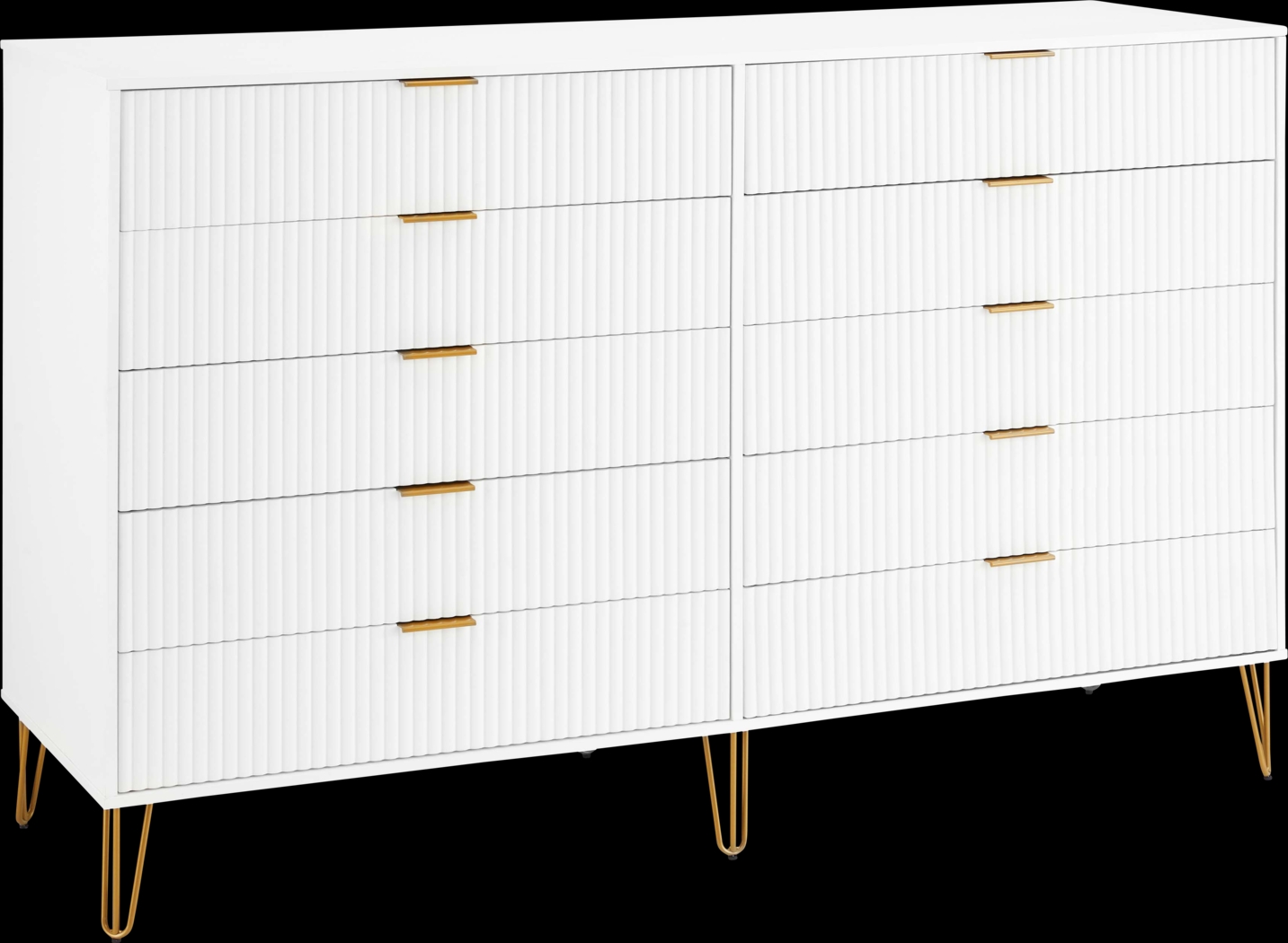Trimper II White Dresser - Thumbnail - Image 1