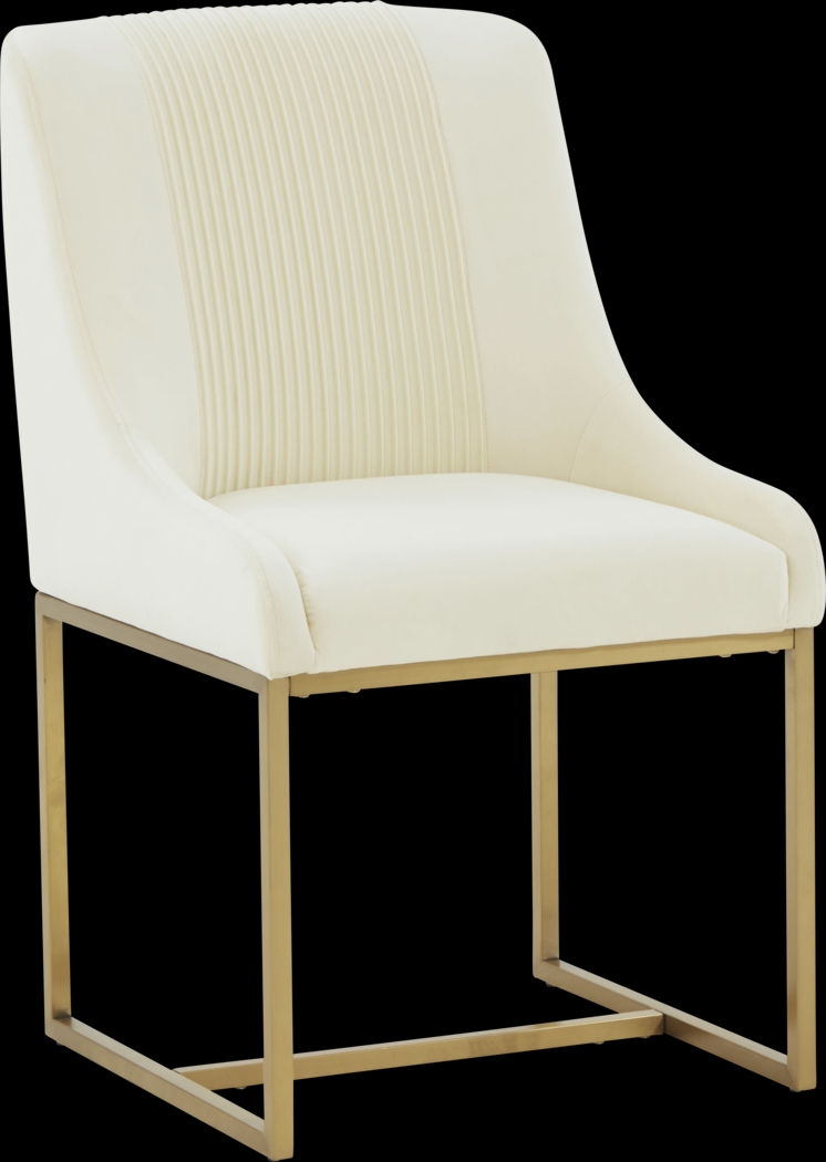 Trinculo Cream Dining Chair - Thumbnail - Image 1