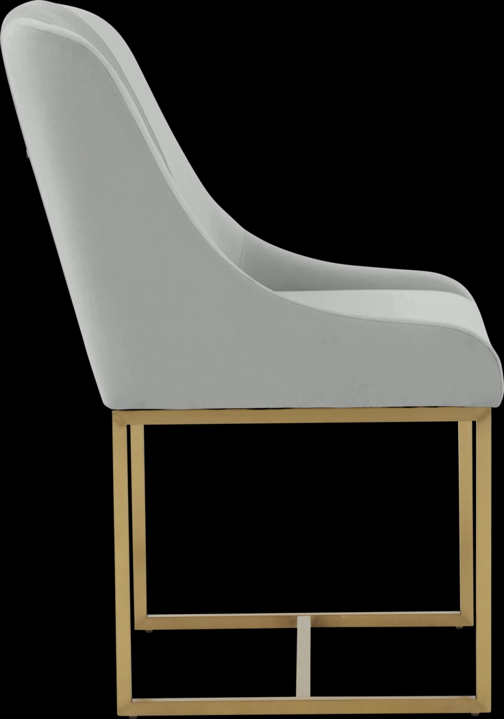 Trinculo Gray Dining Chair - Thumbnail - Image 4