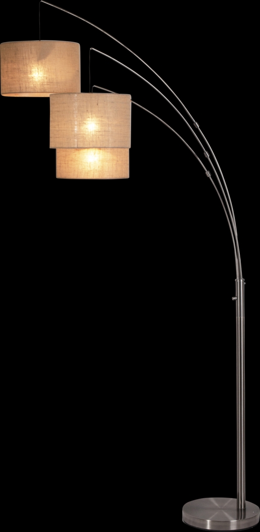 Trinity Place Pewter Arc Lamp - Thumbnail - Image 4