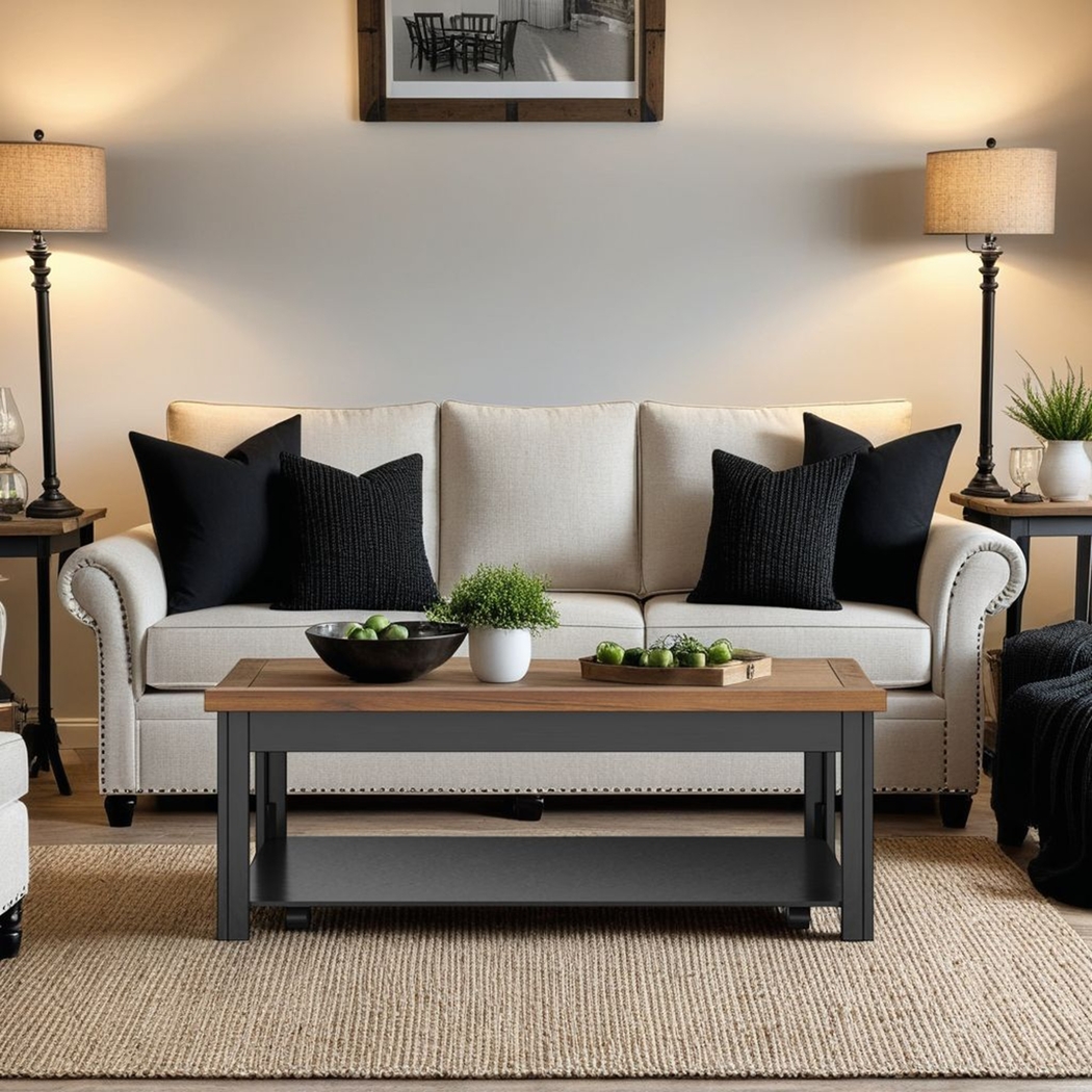 Trisano Black Coffee Table - Thumbnail - Image 2
