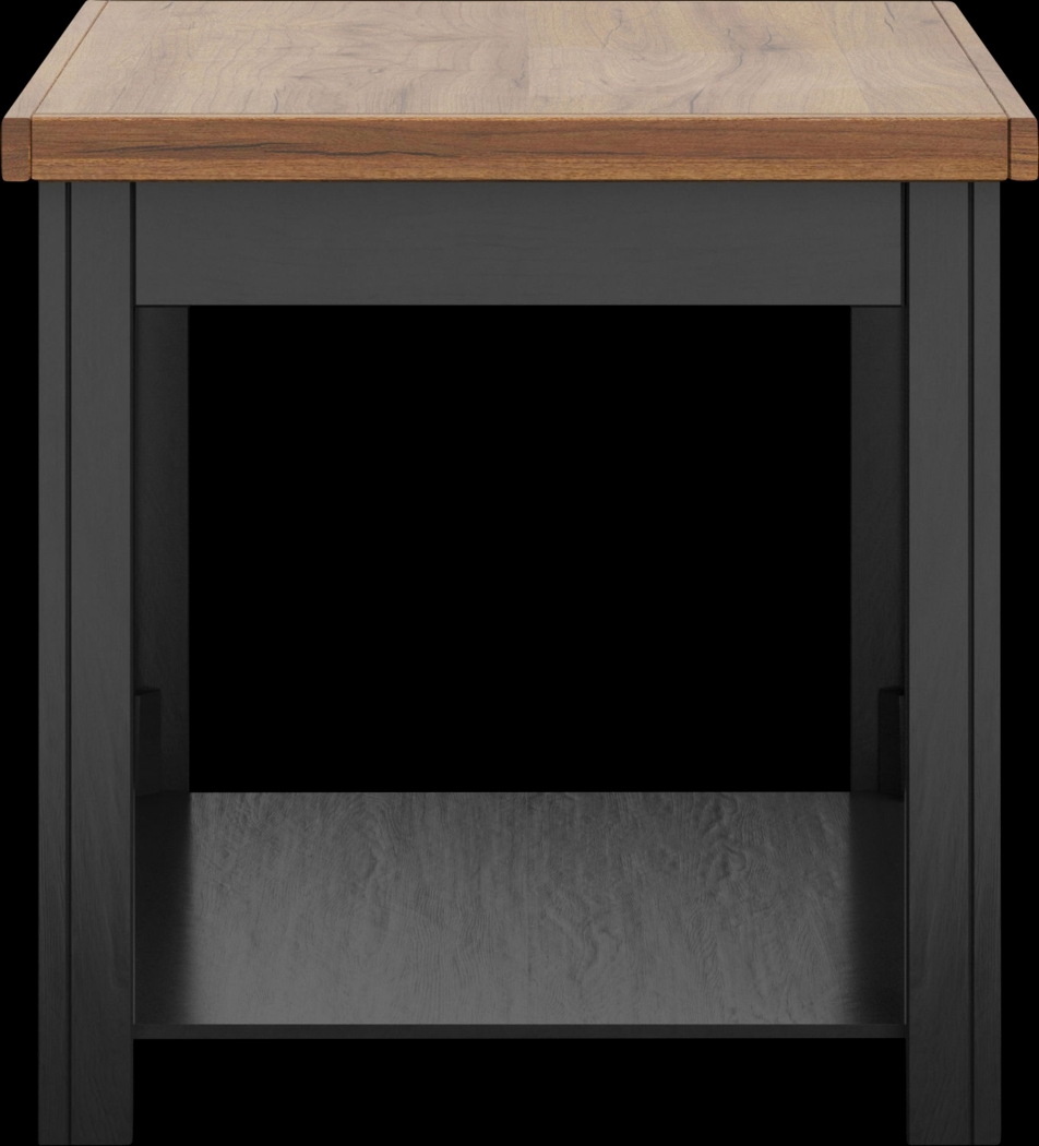 Trisano Black End Table - Thumbnail - Image 1