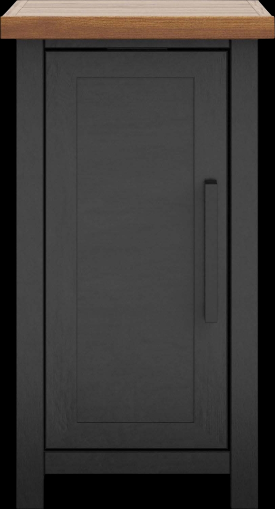 Trisano Black Nightstand - Thumbnail - Image 1