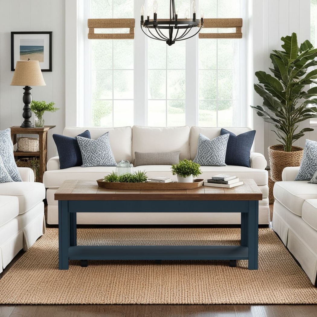 Trisano Blue Coffee Table - Thumbnail - Image 8