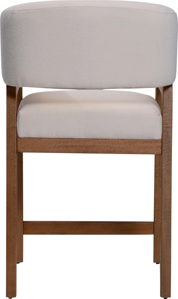Trisha White Counter Height Stool - Thumbnail - Image 6