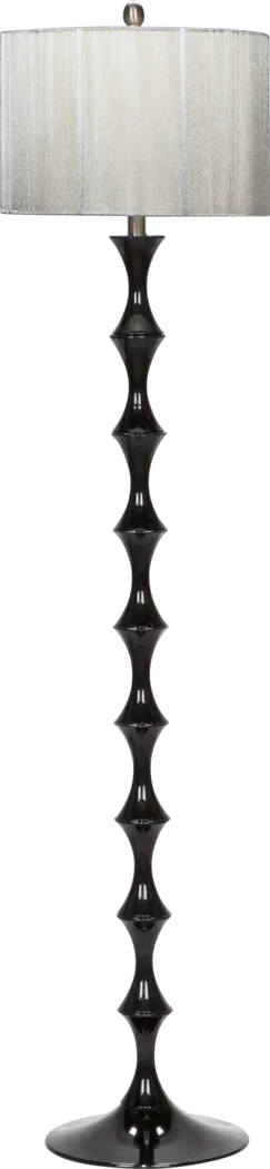 Trishelle Black Floor Lamp - Thumbnail - Image 1