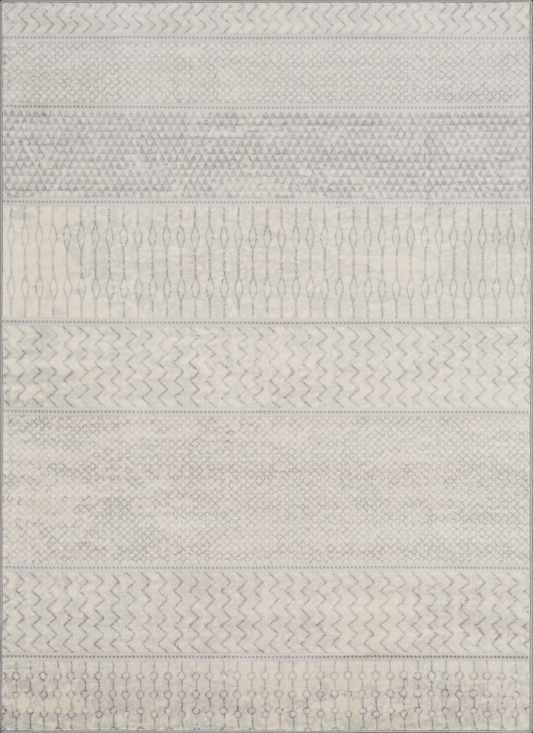 Tristram II Silver 5'3 x 7'3 Rug - Thumbnail - Image 1