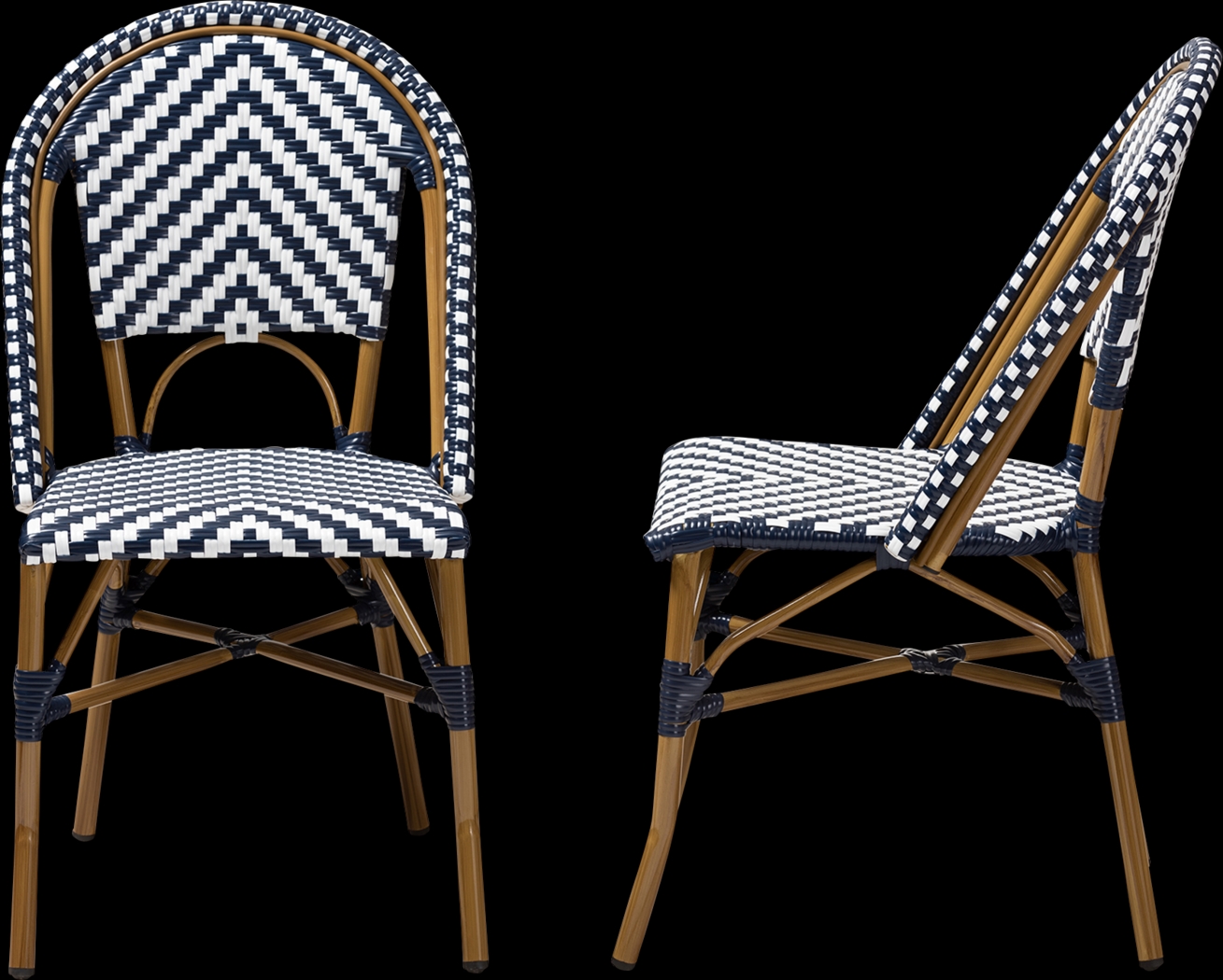 Trivoli Blue Dining Chair, Set of 2 - Thumbnail - Image 3