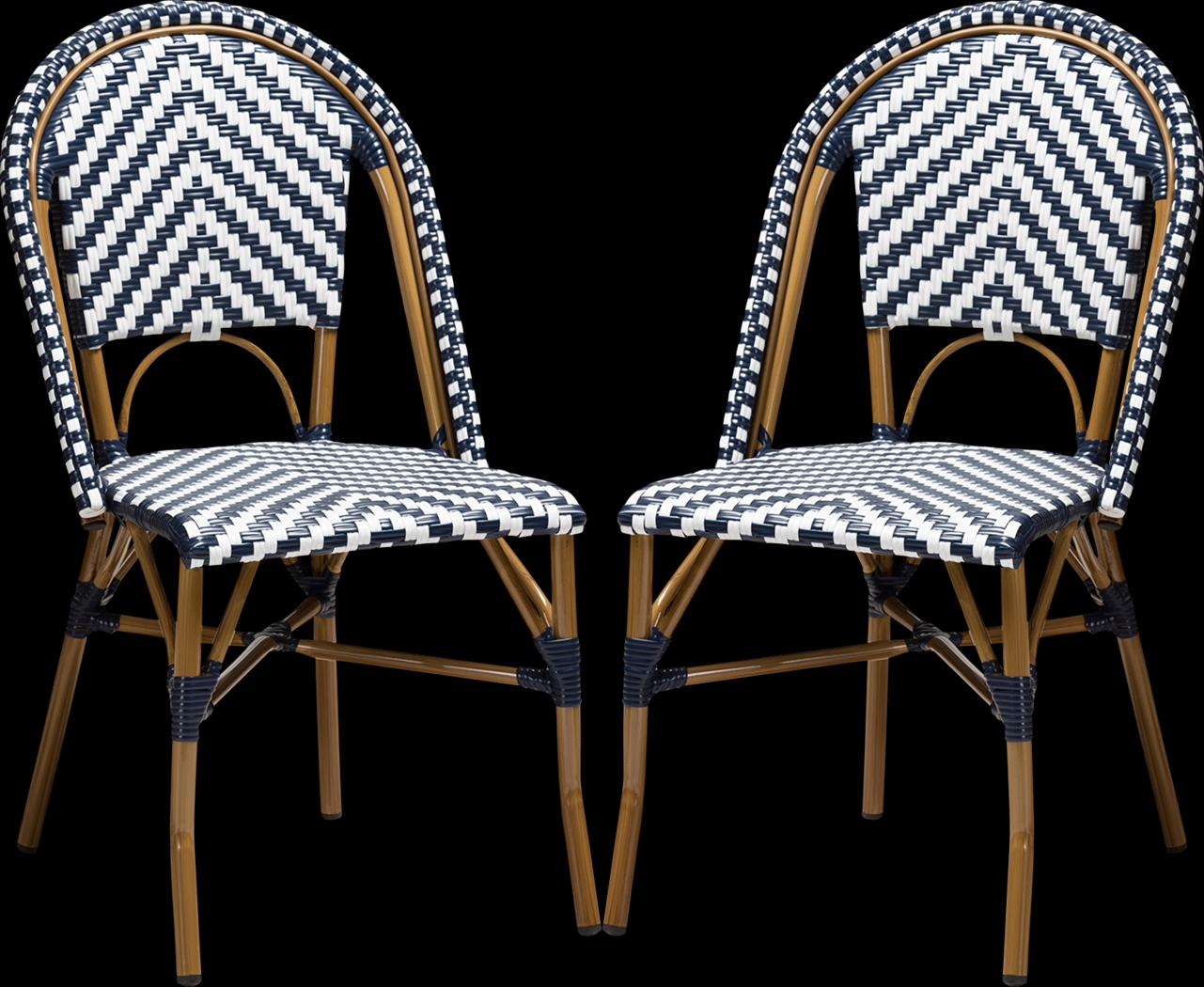 Trivoli Blue Dining Chair, Set of 2 - Thumbnail - Image 1