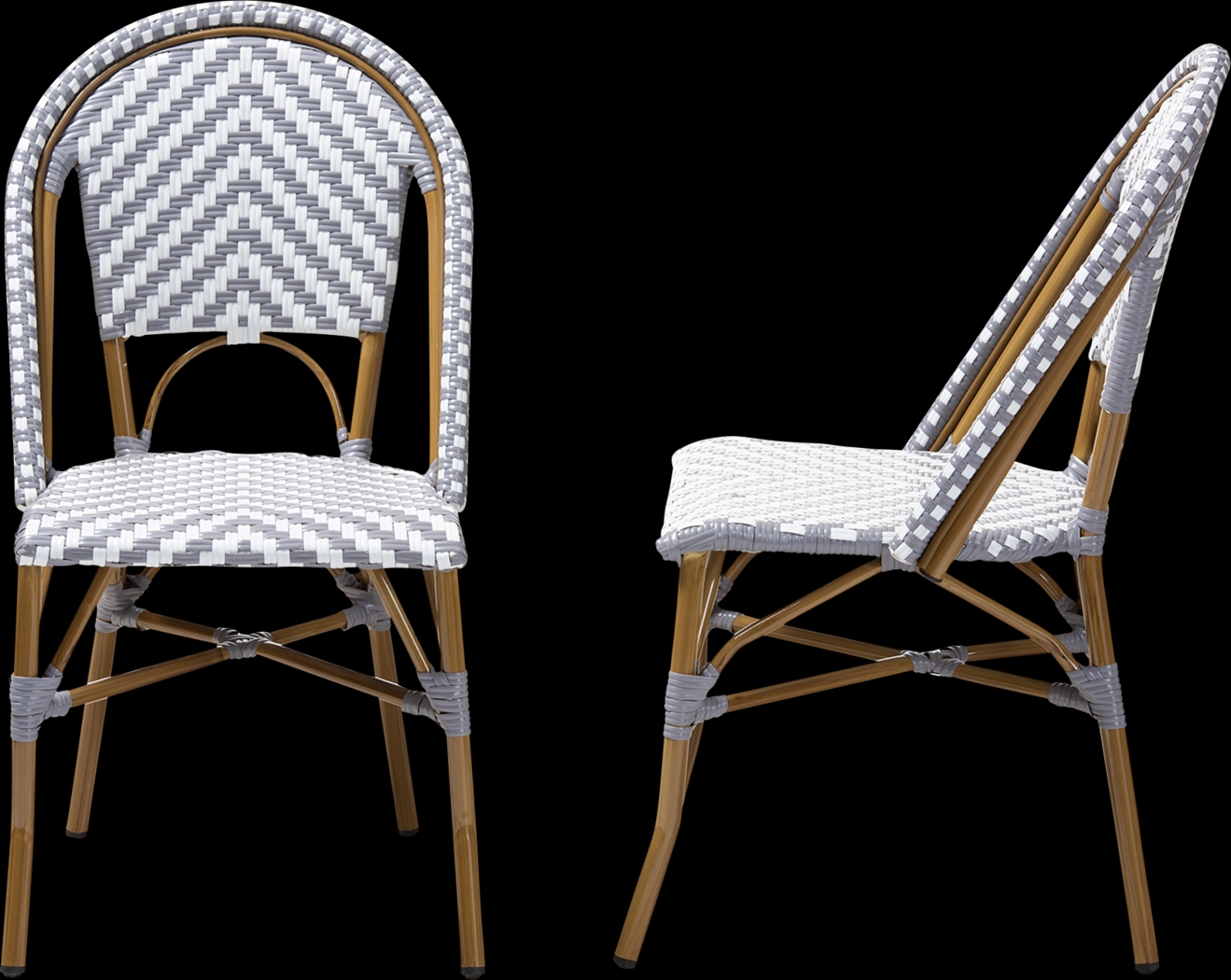 Trivoli Gray Dining Chair, Set of 2 - Thumbnail - Image 3