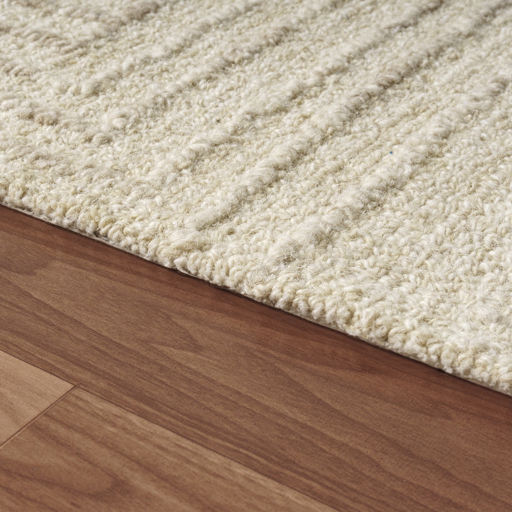 Troan Beige 2'6 x 8' Runner Rug - Thumbnail - Image 3