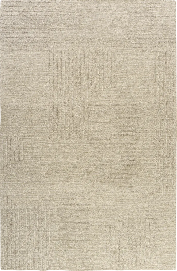 Troan Beige 7'9 x 9'9 Rug - Thumbnail - Image 1