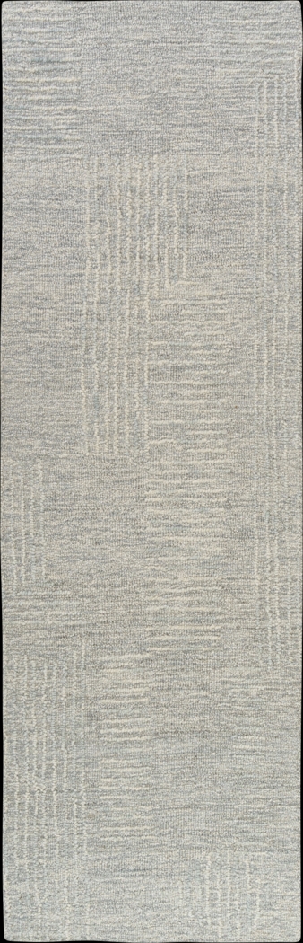 Troan Light Gray 2'6 x 8' Runner Rug - Thumbnail - Image 1