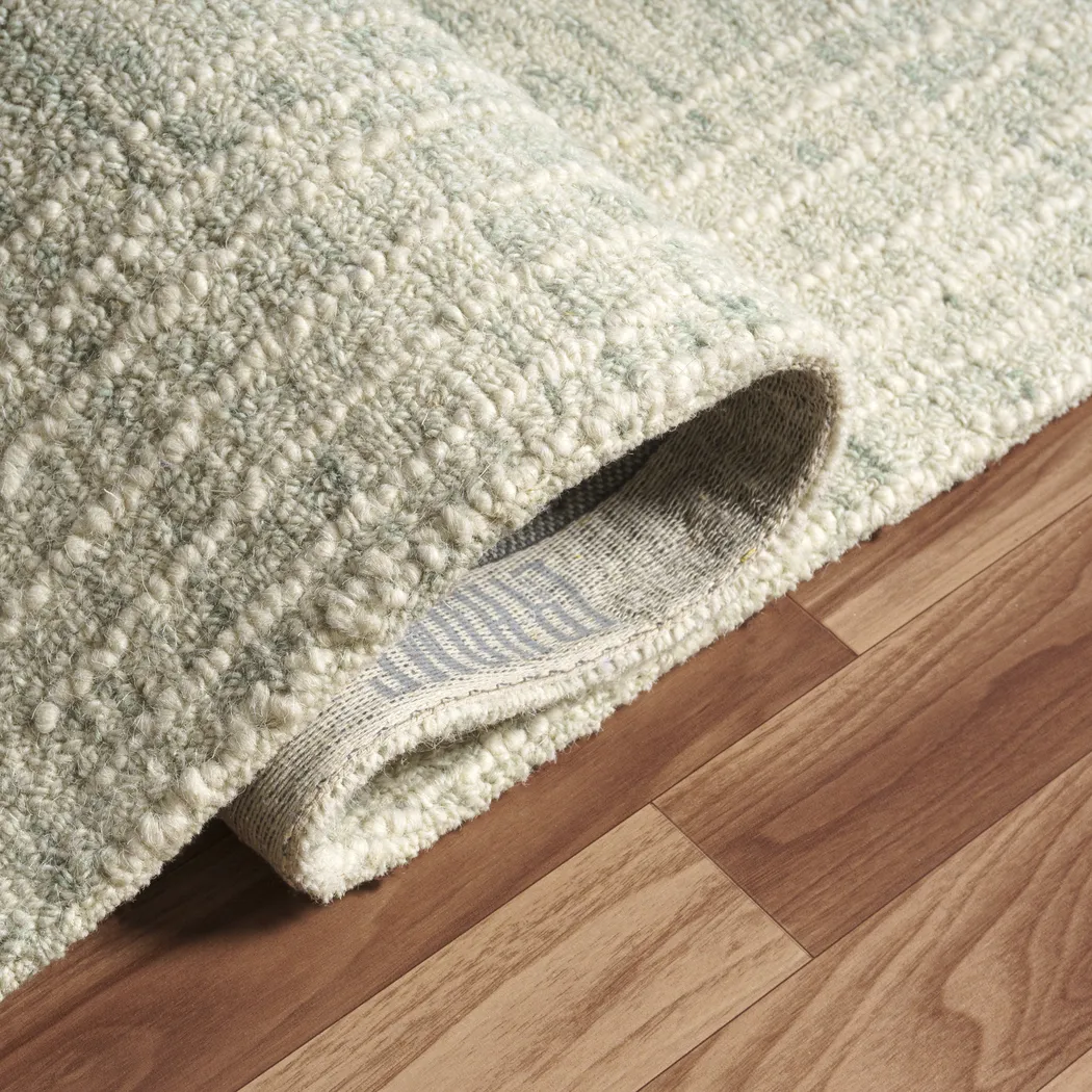 Troan Light Teal 2'6 x 8' Runner Rug - Thumbnail - Image 4