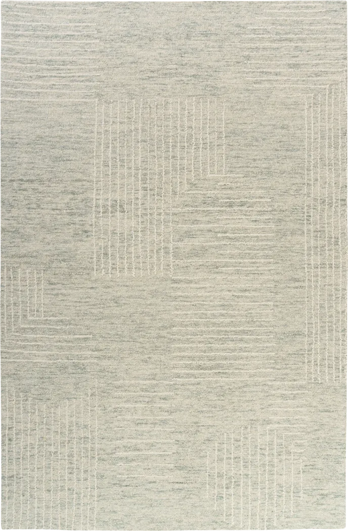Troan Light Teal 7'9 x 9'9 Rug - Thumbnail - Image 1