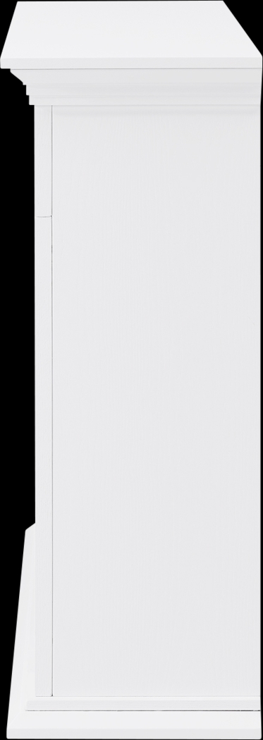 Tronewood IV White 50 in. Console With Touch Panel Electric Fireplace - Thumbnail - Image 3