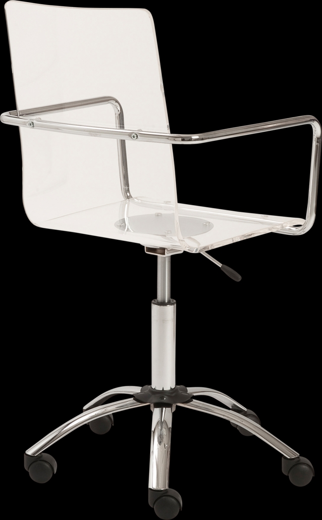 Trongo Clear Office Chair - Thumbnail - Image 4