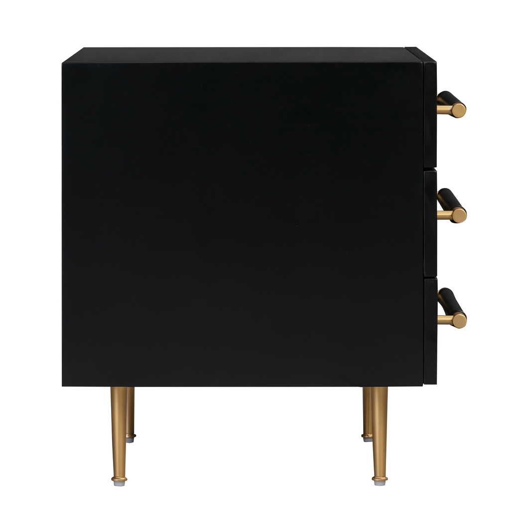 Troperan Black Nightstand - Thumbnail - Image 4