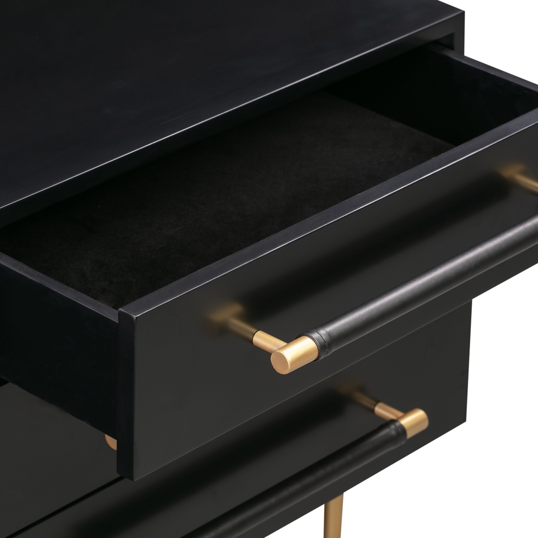 Troperan Black Nightstand - Thumbnail - Image 5