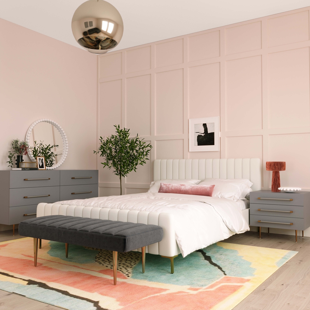 Troperan Gray Nightstand - Thumbnail - Image 3