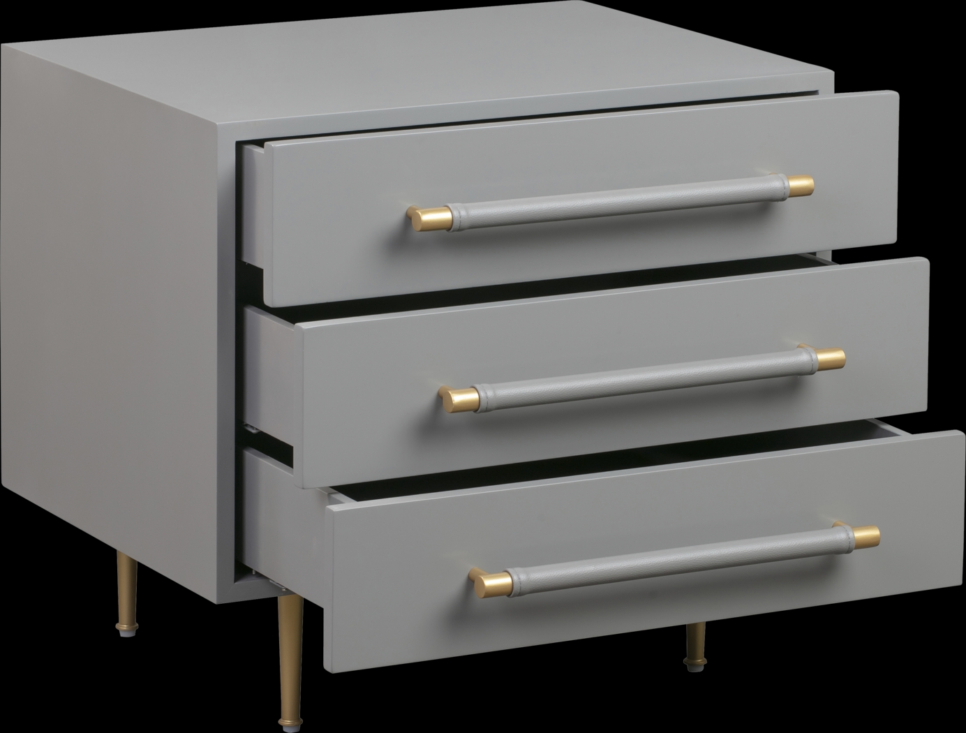 Troperan Gray Nightstand - Thumbnail - Image 5