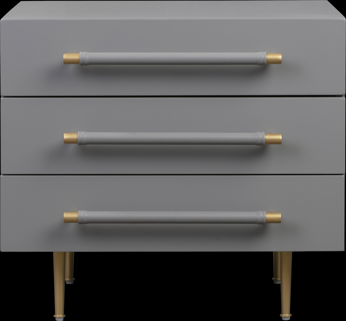 Troperan Gray Nightstand - Thumbnail - Image 1