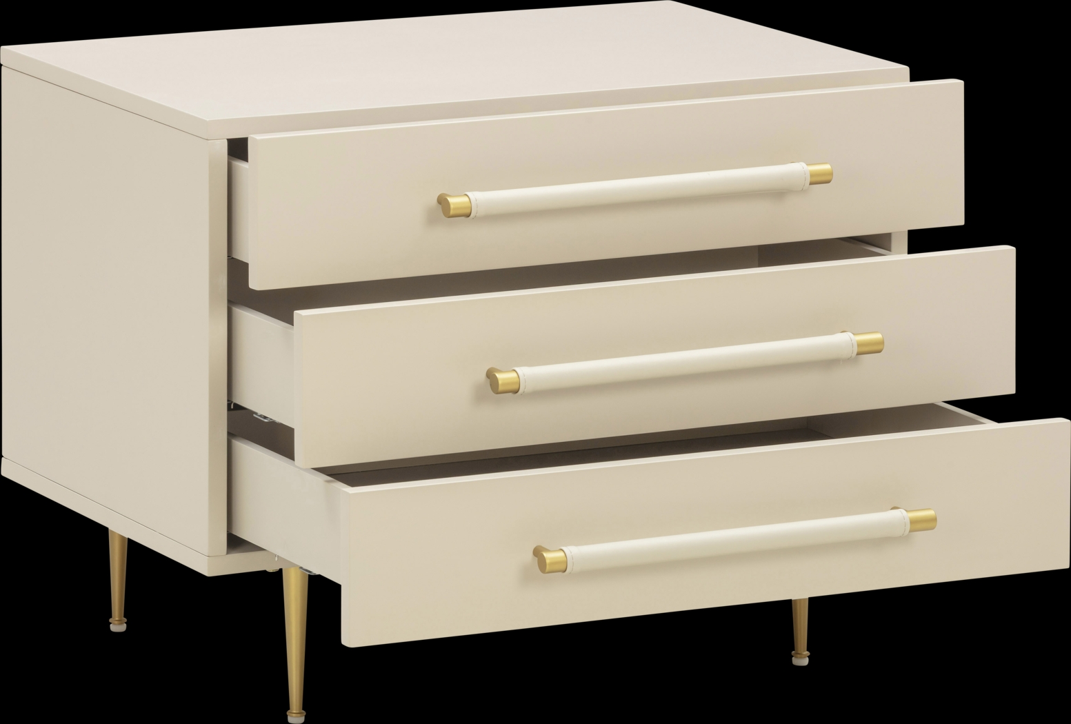 Troperan Taupe Nightstand - Thumbnail - Image 2