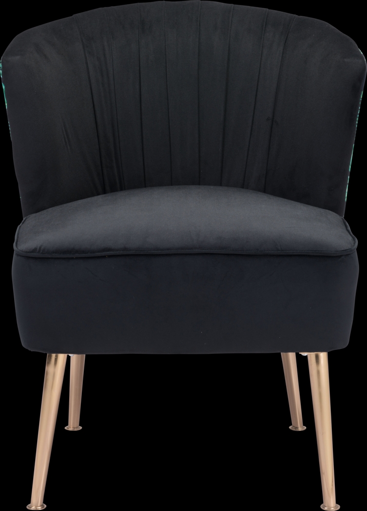 Tropical Forest Black Accent Chair - Thumbnail - Image 3
