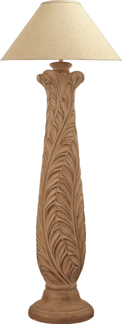 Tropical Leaf Floor Lamp - Thumbnail - Image 1