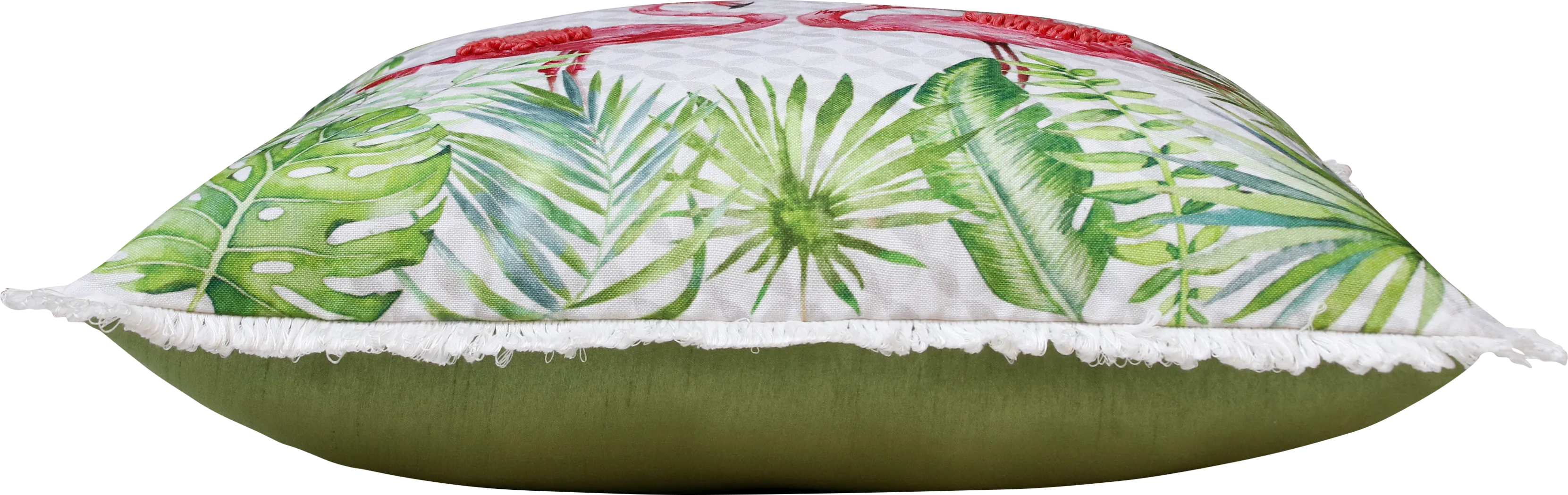 Trotawa Green/Pink Pillow, Set of 2 - Thumbnail - Image 3
