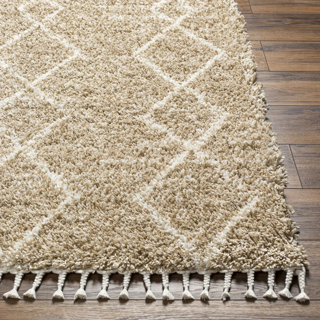 Trovista Beige 5'3 x 7' Area Rug - Thumbnail - Image 2