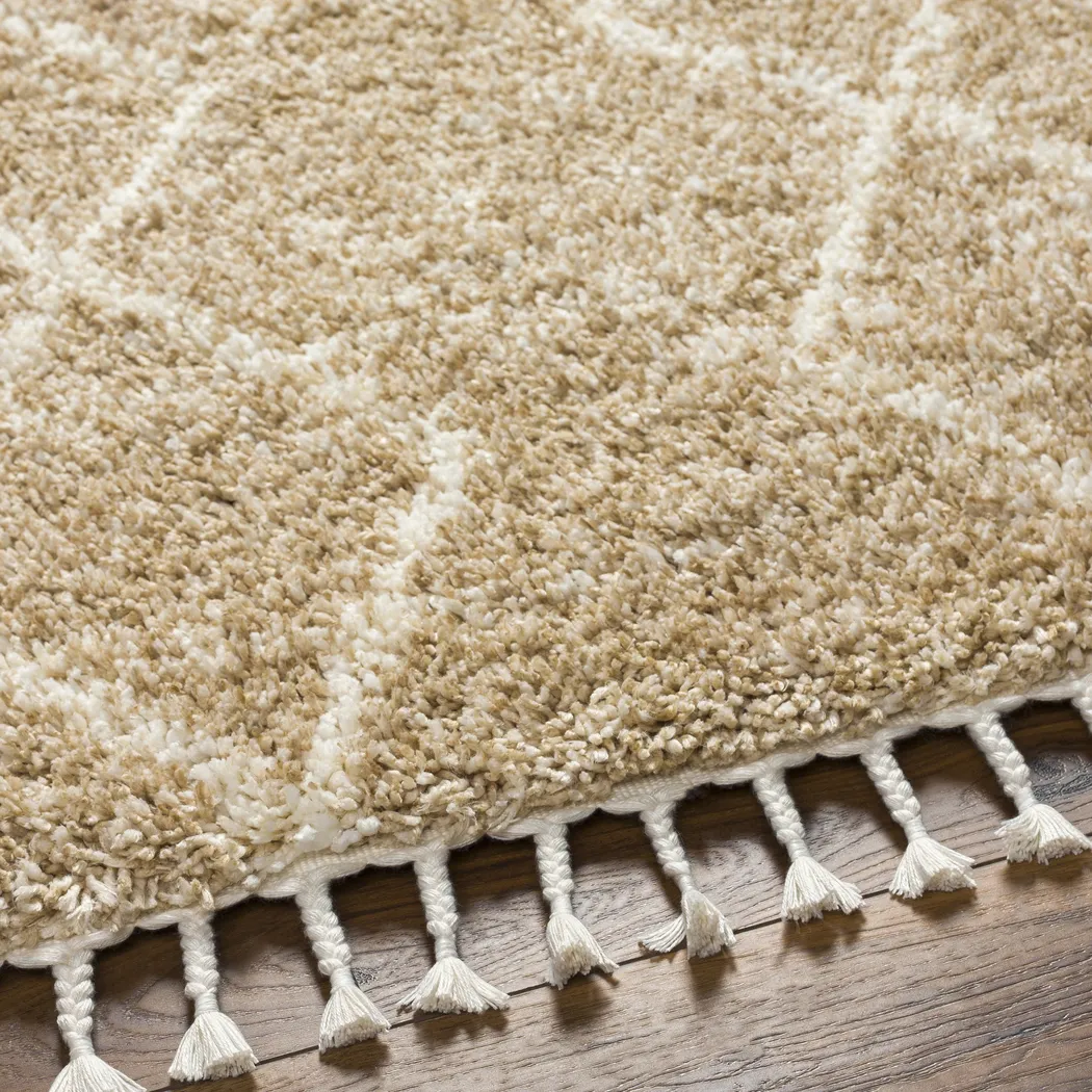 Trovista Beige 5'3 x 7' Area Rug - Thumbnail - Image 3