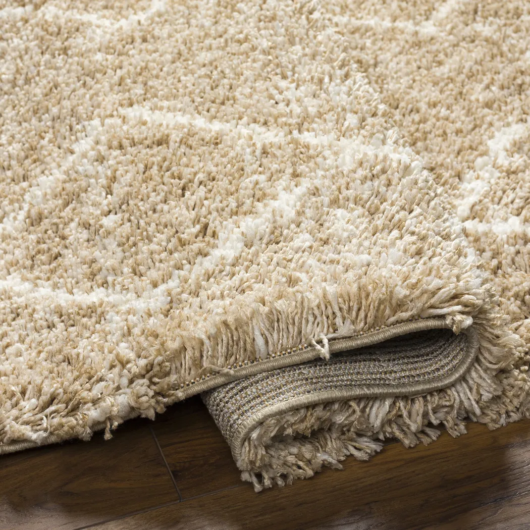 Trovista Beige 5'3 x 7' Area Rug - Thumbnail - Image 4