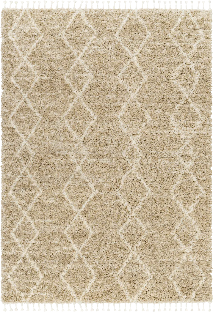 Trovista Beige 5'3 x 7' Area Rug - Thumbnail - Image 1