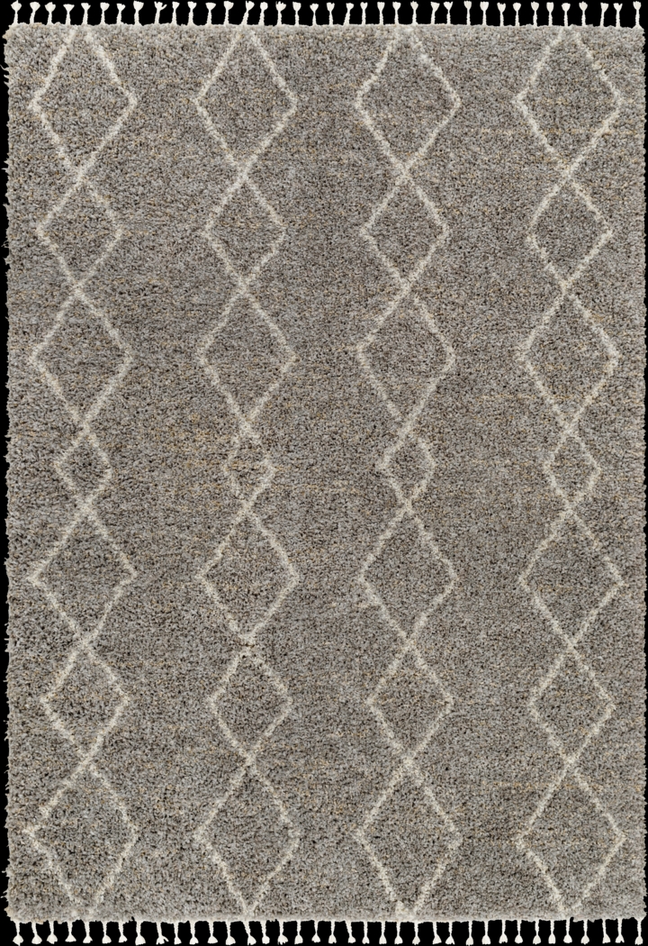Trovista Gray 5'3 x 7' Area Rug - Thumbnail - Image 1