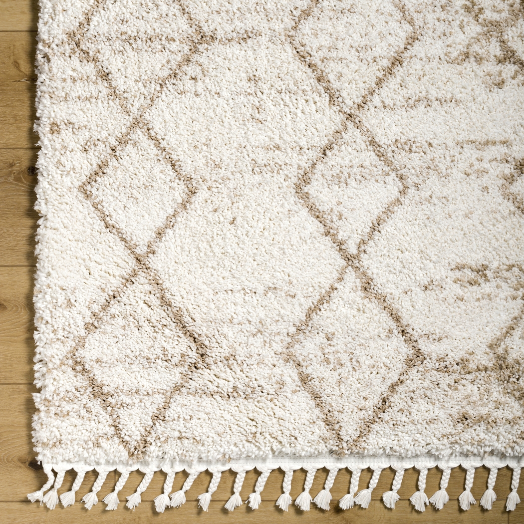 Trovista White 7'10 x 10' Area Rug - Thumbnail - Image 5