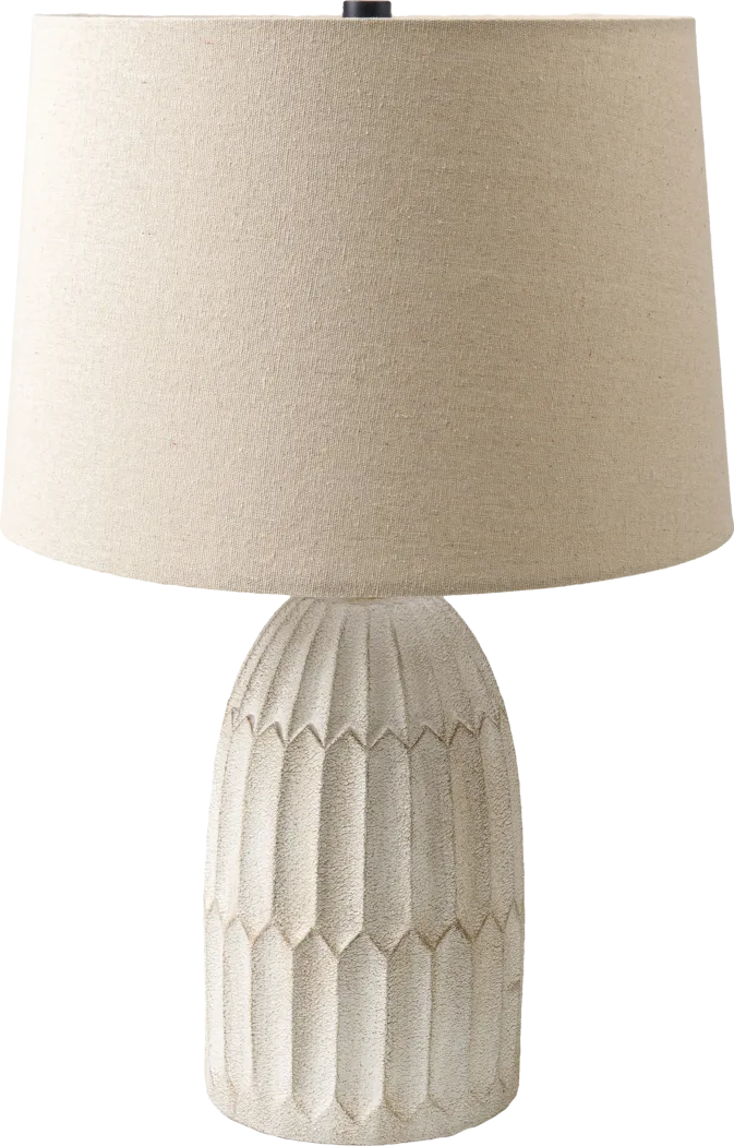 Troydale Boulevard White Lamp - Thumbnail - Image 1