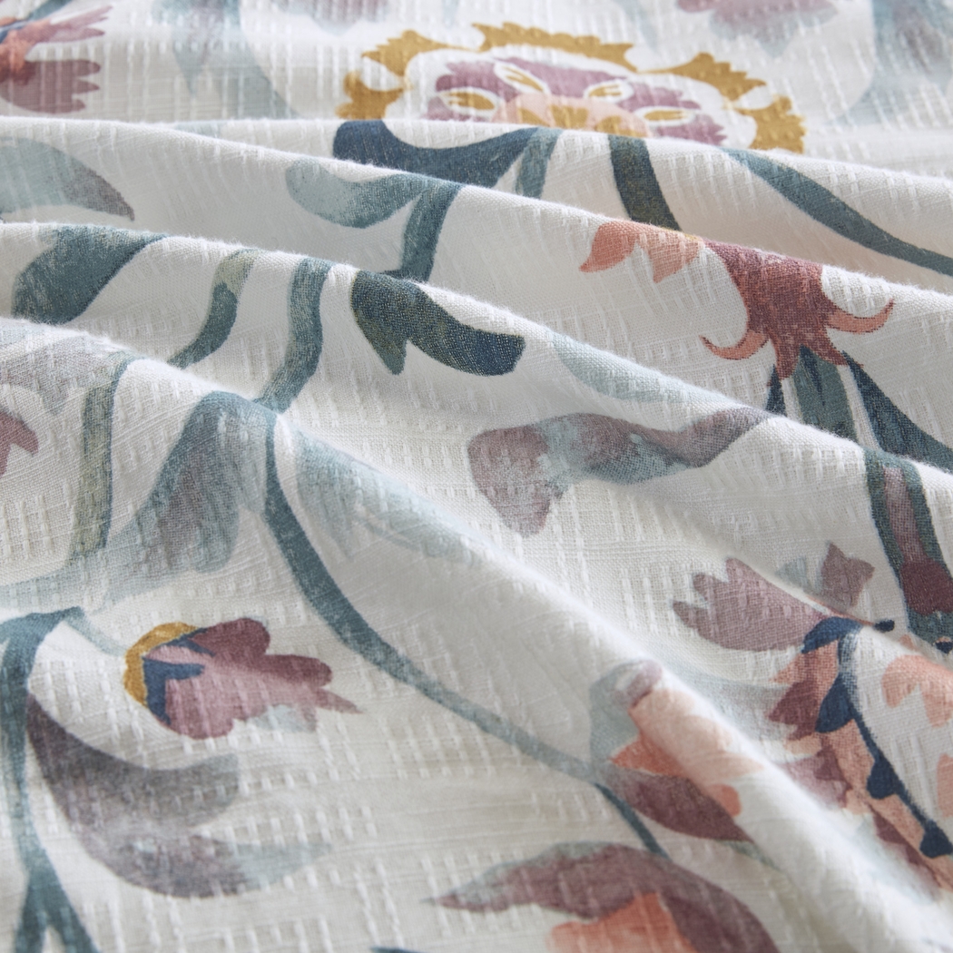 Troywood White 4 Pc Full/Queen Comforter Set - Thumbnail - Image 6