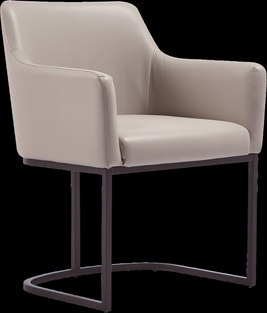 Truche Light Gray Arm Chair - Thumbnail - Image 10