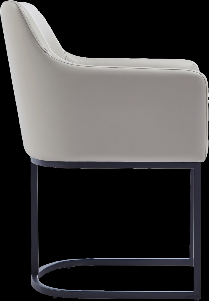 Truche Light Gray Arm Chair - Thumbnail - Image 8