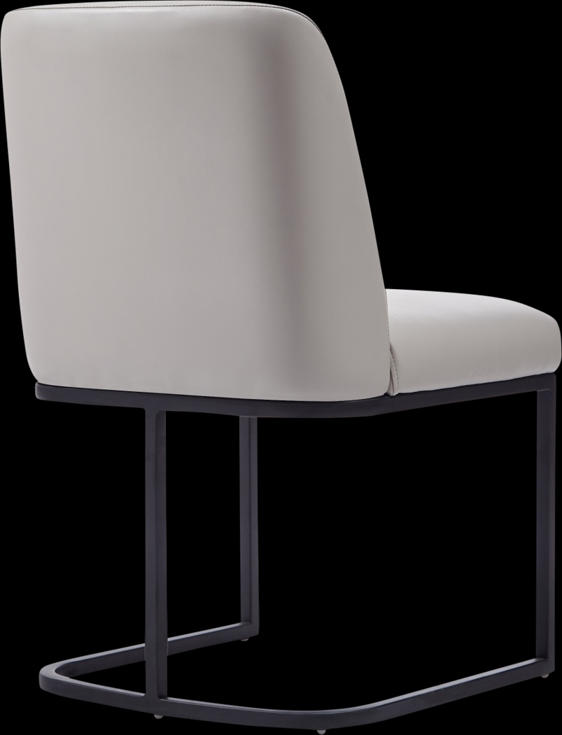 Truche Light Gray Side Chair - Thumbnail - Image 4