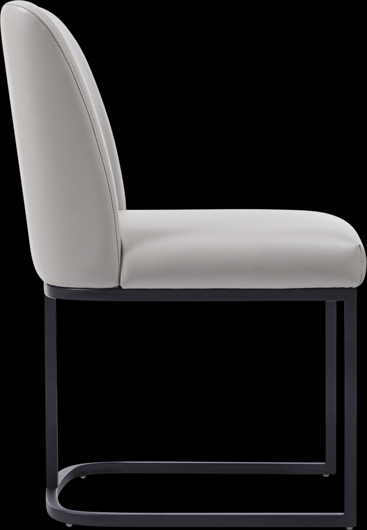Truche Light Gray Side Chair - Thumbnail - Image 10