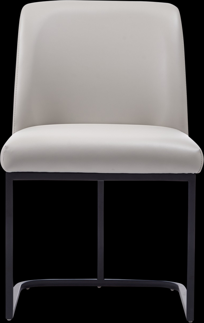 Truche Light Gray Side Chair - Thumbnail - Image 1
